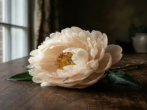 Botanical: Ivory Peony