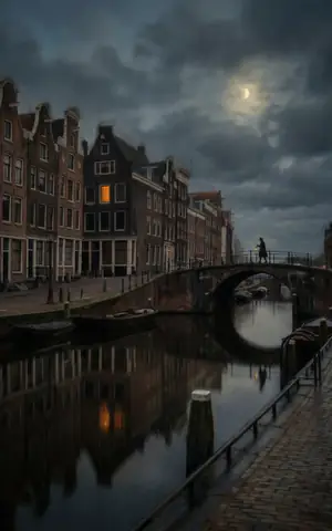 Nocturne cityscape